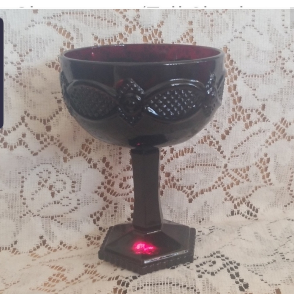 Avon Cape Cod Ruby 5.5" Champagne/Tall Sherbe